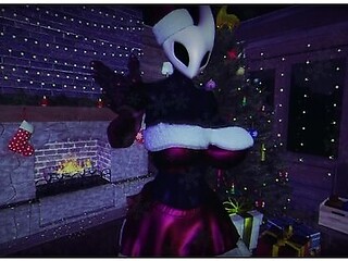 Fuck Hornet Hollow Knight Merry Christmas Happy Holidays