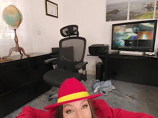 VRCosplayX April Olsen As Carmen Sandiego Has Always Been A Bad Girl But You Have Control Now Part 1