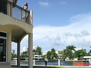 Moms Lick Teens - Lily Came to Visit Her Boyfriend and He Was Not Home, but His Stepmom, Yasmin Scott Was;)