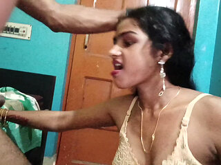 Hard Tit Slapping and Rough Fuck