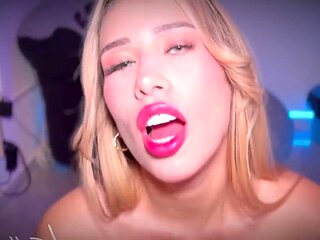 In Exchange for My Silence My Stepsister Gives Me a Deep Blowjob While I Play On The PlayStation