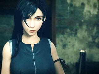 Final Fantasy Hentai: Tifa & Aerith Fuck Cloud in New Dreams Episode 1