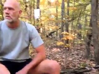 Big-Cock Daddy's Outdoor Adventure