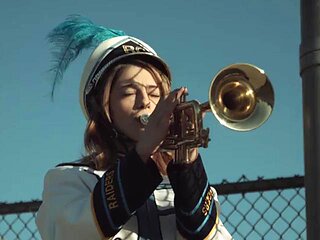 Sex after band practice: Blowjob, Brunette  Small Tits Porn