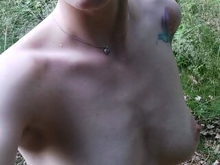 Amateur small tit banged