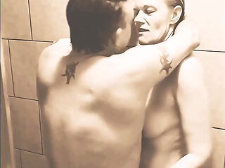 Sexy Shower Fuck with a Hot MILF