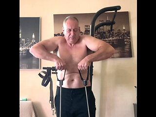 Working Out and Jerking off