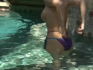 Blonde slut with big boobs loves to fuck