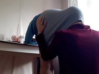 I lick my milf boss'_s ass for a long time for a promotion