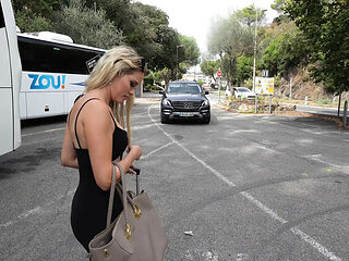 Maya's First Gangbang with Huge Cocks and Cum in Mouth