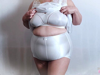 Big Round Ass in Big Panties - See What Only My Husband Sees