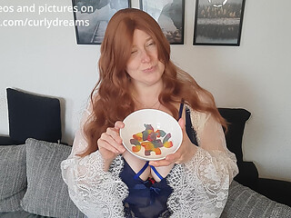 You Eat Gummy Bears with Your Cum