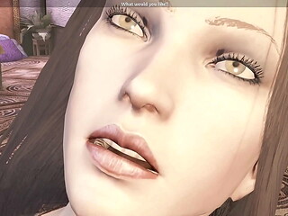 Dragon Age Origins modded new scenes with Leliana, Morrigan, Warden, Demon of Lust, Queen
