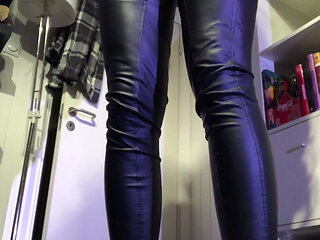 Ginger in leather
