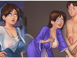 Debbie Saw My Boner - Summertime Saga Sex Game Walkthrough Part 4