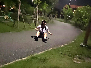Solo on the road is a student