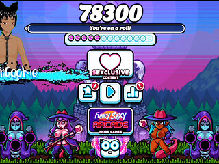 Sexy Witch Pinball - Balls and sexy women getting naked? Sign me up!