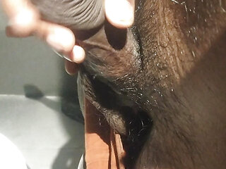 Tamil10inches Washing and Massage with Oil