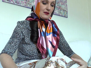 My Shiny Satin Scarves Will Turn You on! Lady Victoria Valente