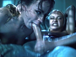 Police Raid Turns into Futa Threesome - Possessed Lesbian