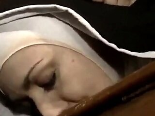 Horny Nun Takes It All: Anal, Blowjob, and Pussy Licking