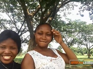 Real Amateur Black Girls First Time Lesbian Sex Makes Them Cum Real Hard