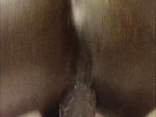 Creamy Femboy Riding Thick BBC Dildo