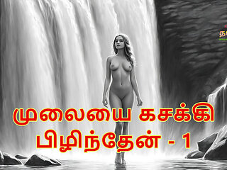 I pressed her breasts part 1 - Tamil Audio Sex Story