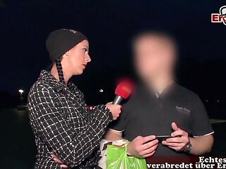 German MILF Picks Up Stranger for Public Sex in Berlin - Texas Patti Outdoor Fun