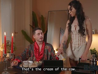 Matty Rims Alex Romero as His Horny Boss in Sapphic Heat