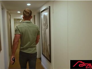 FalconStudios - Jock's Sweet Tigh Ass Gets Pounded And Barebacked By Hunk's Huge Cock