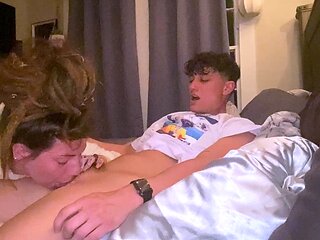 Hot amateur teen blowjob and fuck