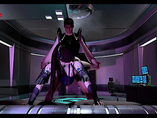 Lustful Too Curvy for One Render - 3D Animation Hentai