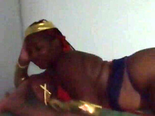 Chat It up with a Beautiful Ebony Wonder Woman in My Condo on My Bed Made the Whore Suck My Dick for the Stay - Mastermeat1