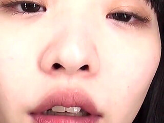 The Dry Mouth and Tongue of Soyo Higashiyama in Extreme Close-up