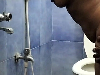 Tamil Couple Bathing Doggy Fuck