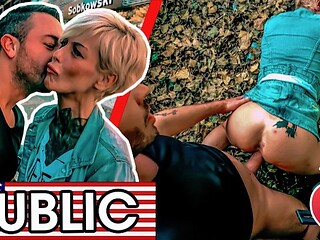 Cumshot movie with looking-good Vicky Hundt from POV Pickups