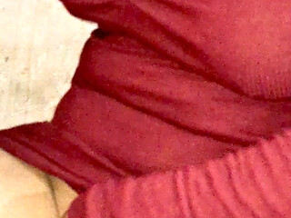 Bog boobs show in red saree Hot indian stepsister Sunni bhabhi