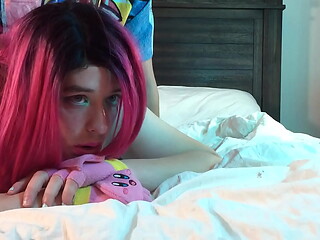 Artist Fucks Sexy Trans Woman in Chastity