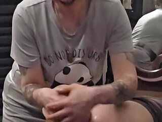 Tatianal Double Fisting Femdom and Huge Two Dildos Insertion