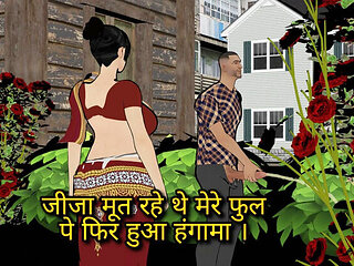 Jija Sali Sex: Desi Sister-in-Law Blowjob and Doggy Style Fucking in Hindi