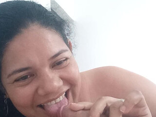 Beautiful Neighbor Sucking