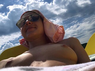 Amateur French Teen Outdoor softcore