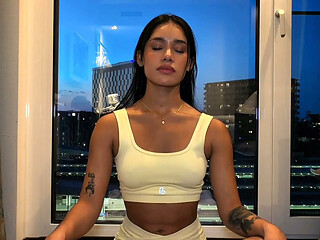 Petite Girl Puts a Dildo up Her Ass for the First Time - Carolina Guerrero