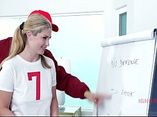 Stepdaughter submits to stepdad's domination in BDSM session
