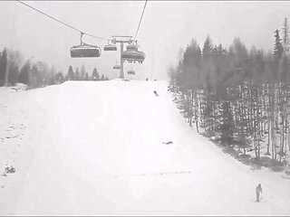 A Ski Day That Changes Quickly