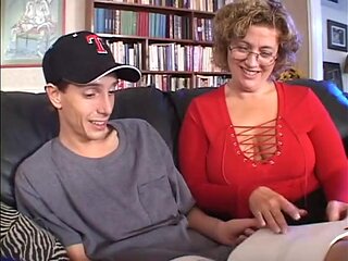 Nasty housewife in love for a big hard cock