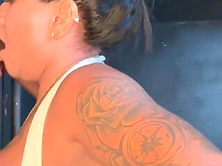 Maya Lynn Devours Cock at Gloryhole