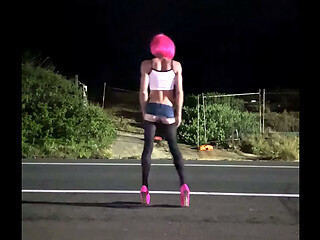 Playing outside