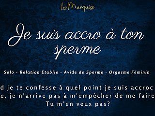 French Audio Porn RPG - I'm Addicted To Your Cum